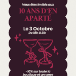 En Aparté 10 ans Soignies
